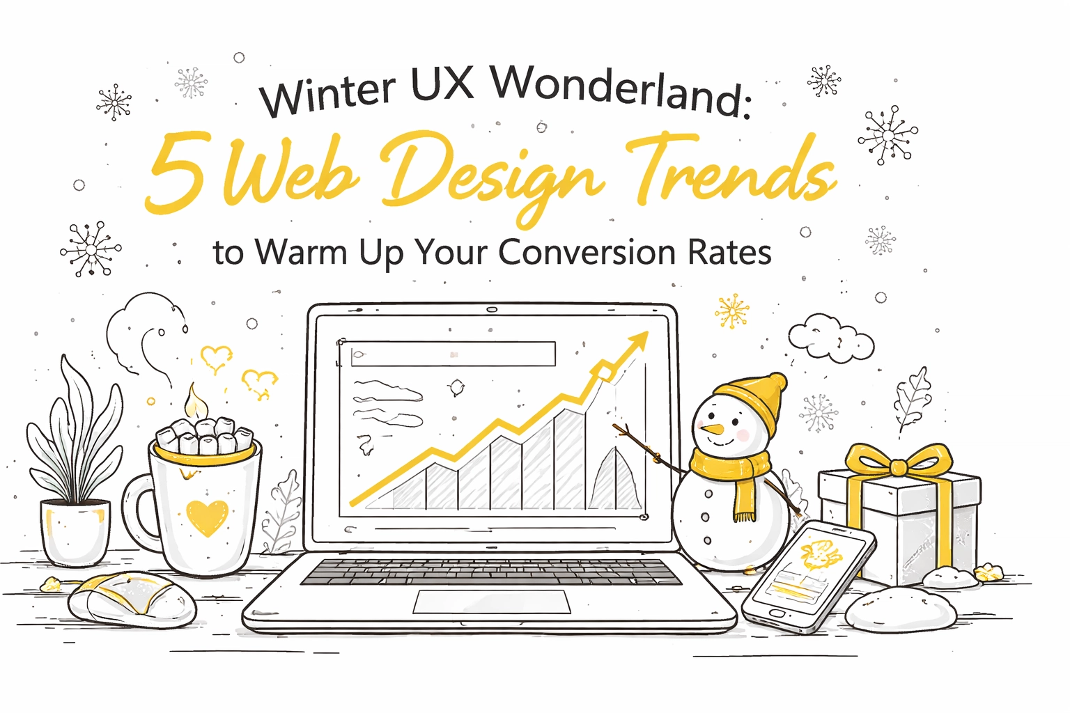 Winter UX Wonderland: 5 Web Design Trends to Warm Up Your Conversion Rates