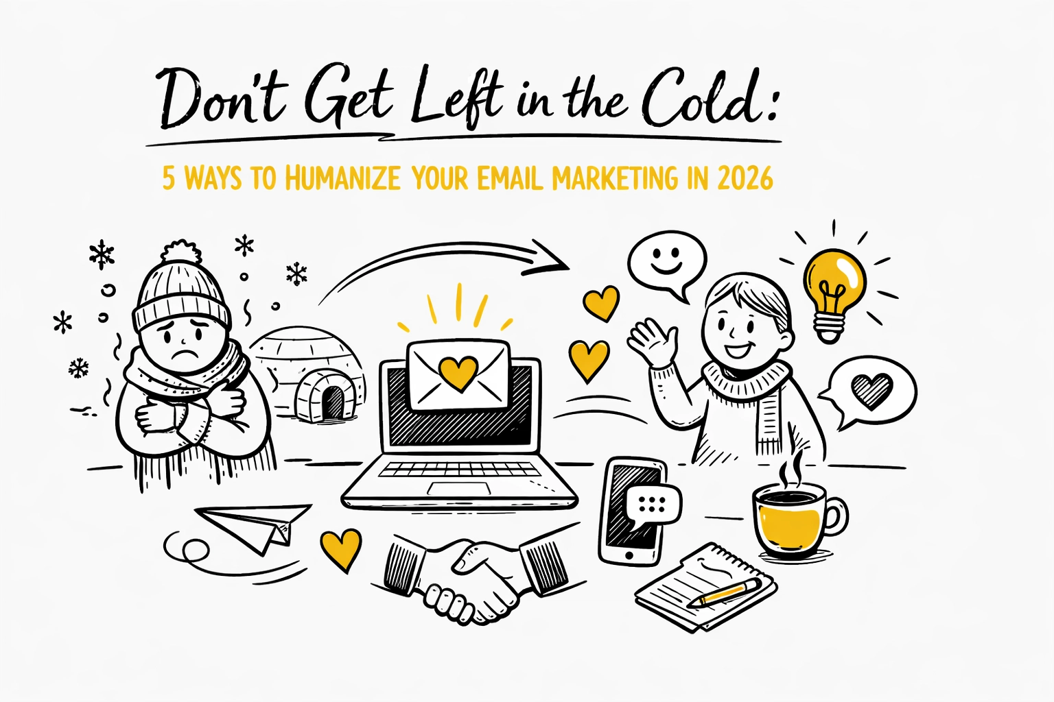 Don't Get Left in the Cold: 5 Ways to Humanize Your Email Marketing in 2026